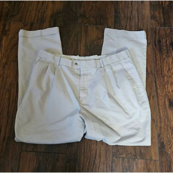 Perry Ellis Tailored Fit Khakis - Picture 1 of 8